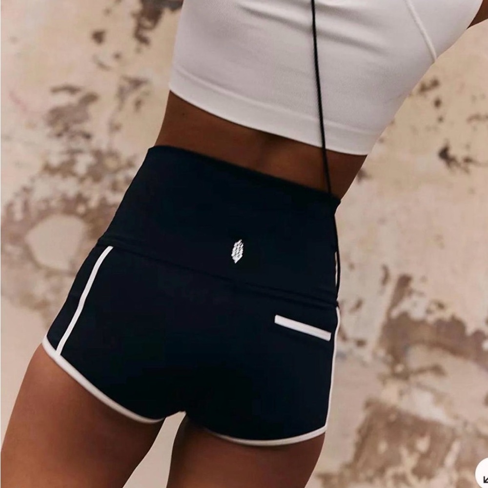 Women's Black Athletic Shorts